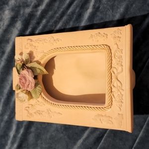 Vintage Handpainted Decorated Picture Frame
